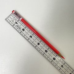 Sanford Prismacolor Colored Art Pencil~Neon Red 1037~Sharpened 6.75″ remaining