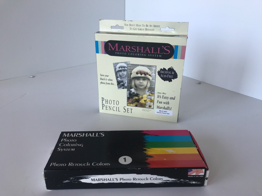 Marshalls Retouching & print coloring sets
