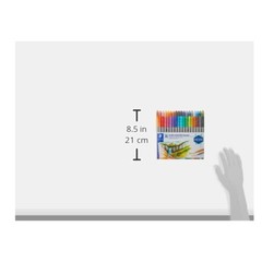 Double Ended Markers, Assorted Bullet Tips, Assorted Colors, 36/Pack