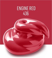 Versatile Engine Red Acrylic Paint 2oz – Ideal for Canvas, Wood, Paper Crafts