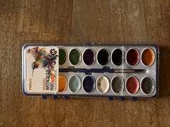 Pickup for Today, Complete art kit, Paper, pastels, paint, how to’s, supplies