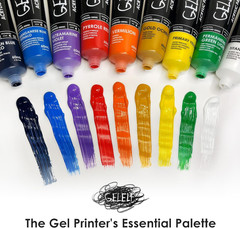 Acrylic Paint Special Acrylic Paint Sets for Gel Plate Printmaking Supplies 9-Co