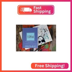 Fabriano 1264 Mixed Media Pad, 9″ x 12″, 110 lb.