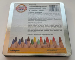 Koh-I-Noor Hardtmuth Triocolor Grand Drawing Color Pencils Chartpak (See Pics)