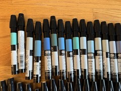 LOT OF 70 Chartpak AD Marker Artist Pens & Markers Multicolor Assorted Colors