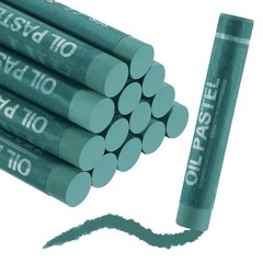 Soft Oil Pastels, Oil Pastel Crayons Blendable(Dark Green, Pack of 36)