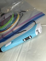 SCRIB3D P1 3D Printing Pen with 3 Starter Colors And Couple Other Used Untested