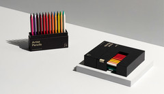 Karst Woodless Artist Pencils – 24 Pack – Coloured – 2B – Pure Pigment No Wood