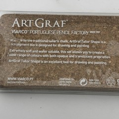 Viarco Art Graf Tailor Shape Pigments Water Soluble Set Of 3 Primary Colors
