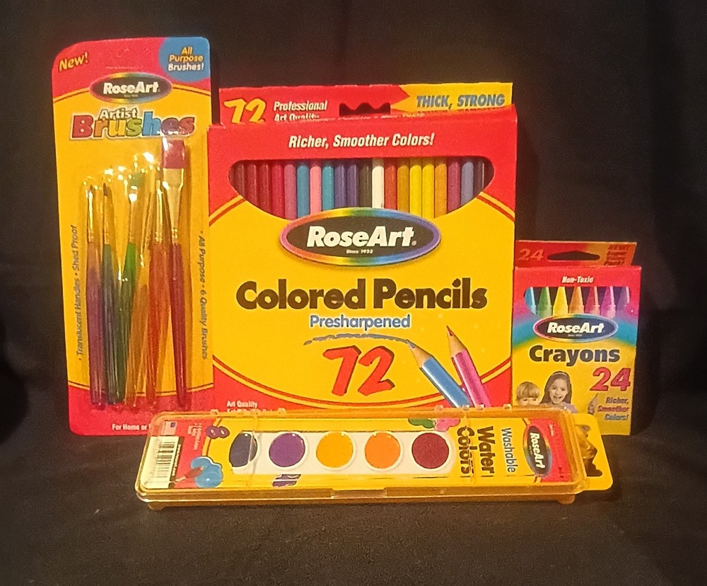 Rose Art Supply Bundle