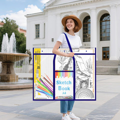 Large Poster Storage Bag, Extra-Large Portfolio Folder Art Portfolio Bag 30 X