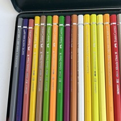 Faber-Castell Albrecht Durer Watercolor Pencil Set Metal Tin Set of 36 Excellent