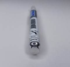 Dykem Sudz Off WHITE Detergent Removable Temporary Ink Marking Pen Marker
