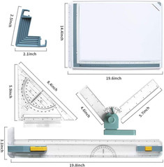 Inch A3 Drawing Board Drafting Table Multifunctional Drawing Board Table with Cl