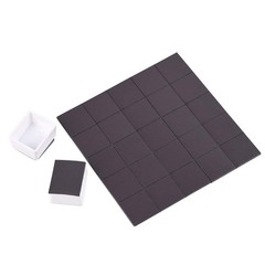 Watercolor Half Pans with Magnetic Stripe – 48Pcs White Plastic Empty Artist …
