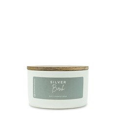 Milkhouse Candle Company Silver Birch Soy – | 10 oz, White