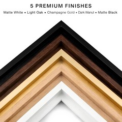11×14 Canvas Floater Frame, Fits 1.25″ Deep Art (0.75″ Compatible), Proudly M…