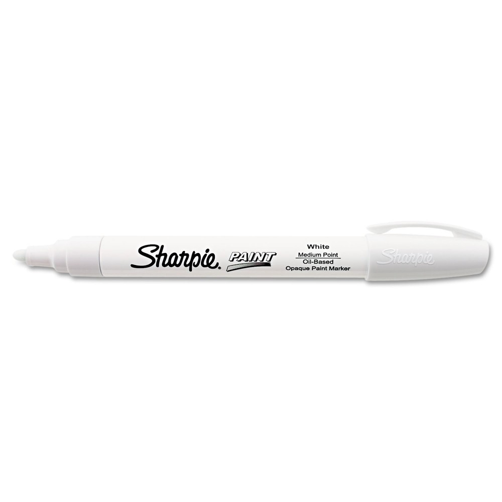 Sanford 35558 Sharpie Oil-Based Paint Marker, 1 Count (Pack of 1), White