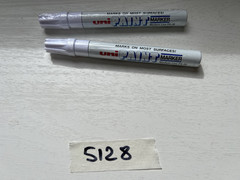 NEW Uni-Paint PX-20 Oil-Based Paint Marker, Medium Line, WHITE Color
