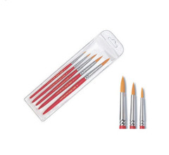 HWAHONG Artist Detail Paint Brushes Pointed Round Brush 320 1Set (5ea Brushes)