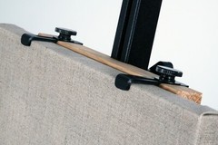 The LederEasel- Plein air/studio easel attaches to your tripod
