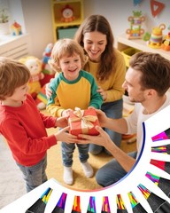 Rainbow Colored Pencils Art Supplies for Girls Boys Multi Colored Pencil
