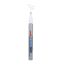 2 PCS PX203 OilBased Paint Markers Silver Extra Fine Line 0.8mm Pen Art