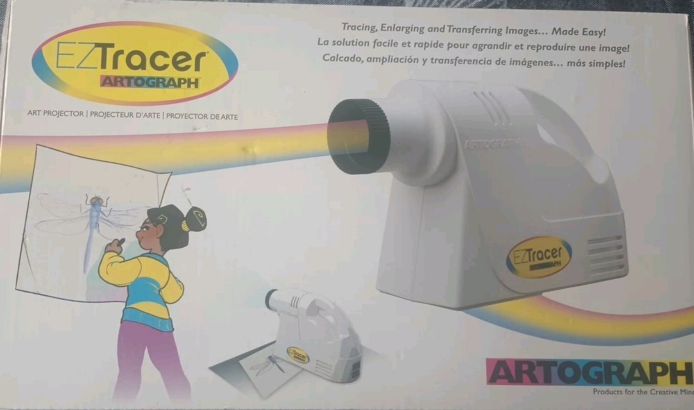 Artograph 225-550 EZ Tracer Art Projector White – Excellent Condition Used 2x