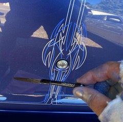 Hall of Fame pinstriper VON DAGO “Pro-Series” #00 Pinstriping Brush – Now Public