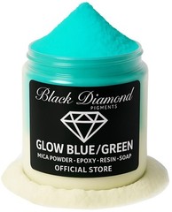 Black Diamond Pigments® | Glow Blue/Green is a premium professional pigment