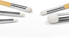 Drybrush Set: 5 Professional Animal Hair Brushes for Wargames & Tabletop Art