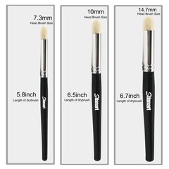 Sdanart Drybrush Set Hobby Paint Brush,Detail Small, Black