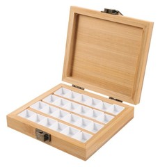 Aluminum Alloy Watercolor Box Travel Palette for Painting Rectangular Trays
