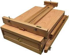 4 Less Co French Easel Wooden Sketch Box Portable Folding Art Artist Beech