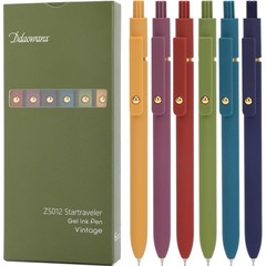Gel Pens 0.5mm Fine Point Black Ink Quick Dry Smooth Writing