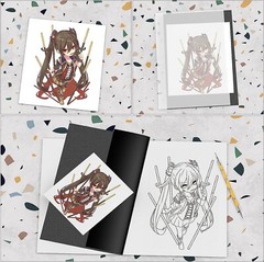 200 Sheets Carbon Paper Black Graphite Paper Transfer Tracing Paper and 5 Pieces