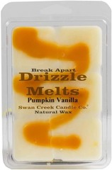 Swan Creek Drizzle Melts Pumpkin Vanilla 4 ounces, Ivory/Cream