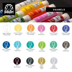 Gloss Finish Acrylic Enamel Craft Set Designed for Beginners and Artists, Non…