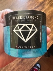 Black Diamond Pigments Blue/Green Mica Powder !! Free Shipping!!!