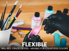 Angelus White Acrylic Leather Paint 4 Fl Oz Quick Dry Flexible Water Based