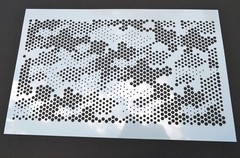 Mylar Camouflage Stencils Duck Rifle Gun Airbrush Spray Paint Mask TAC CAMO 4pk
