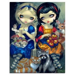Alice & Snow White DIY Full Round Drill 30x40cm Diamond Painting