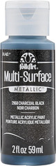Multisurface Metallic Paint, 2 Oz, Charcoal Black