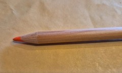Berol Karismacolor coloured pencil Karisma Vermillion no number made in England