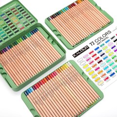 Pro Pastel Chalk Colored Pencils,Set of 72 Colors,Color Charcoal Pencils for …