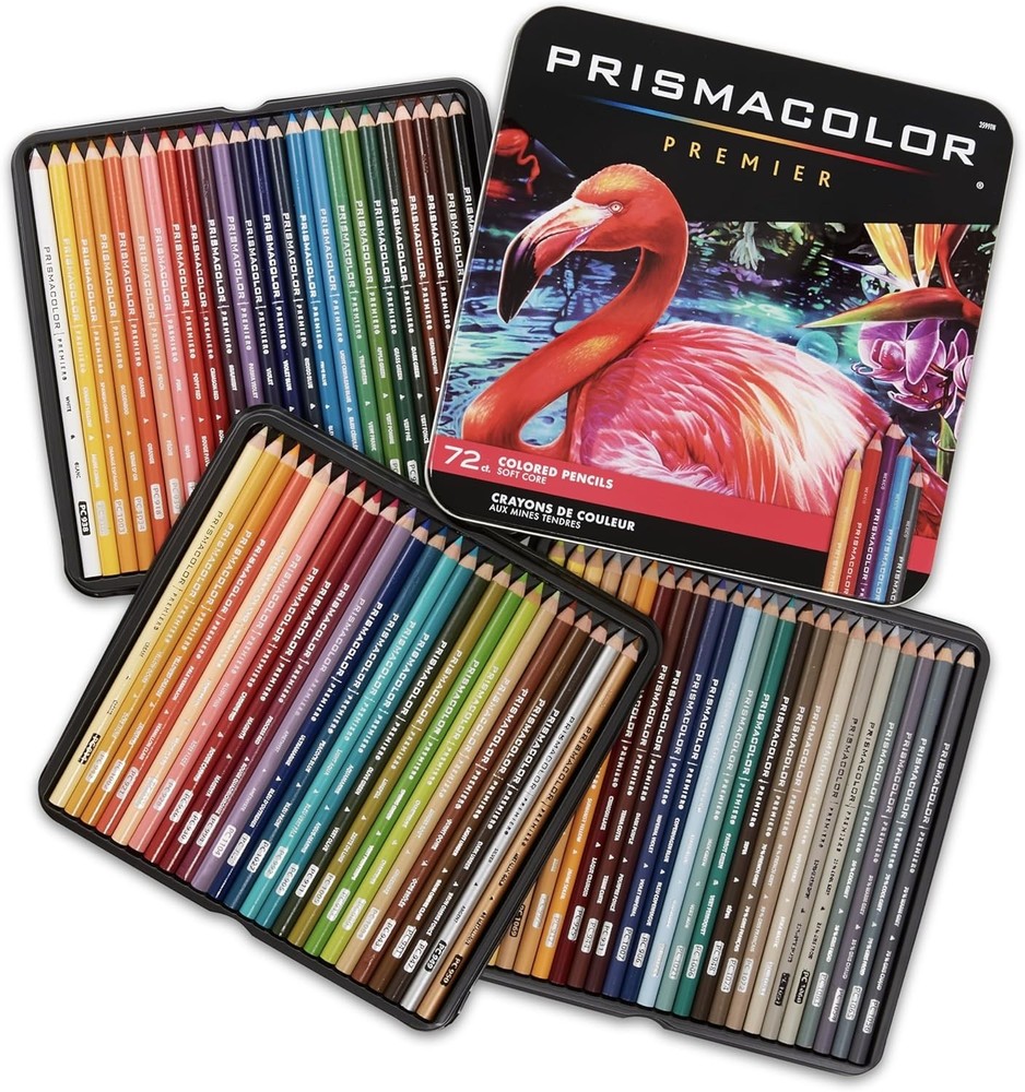 Sanford Prismacolor Premier Colored Pencils – Pack of 72 – Multi-Colour – Artist