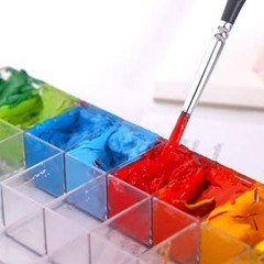 Transon Paint Storage Palette Box 24 Wells Airtight Stay Wet for Watercolor, …