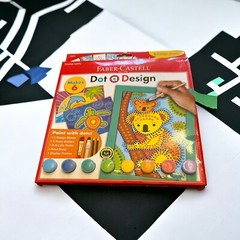 Faber Castell Painting Set Dot a Design Best Toy Award Kids Crafts New Sealed