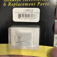 Iwata I-080 8 I-0808 Fluid Nozzle .3mm for High Performance HP-C/BC/H NEW SEALED
