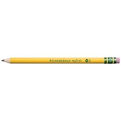 My First Wood-Cased Pencils, Pre-Sharpened, 2 HB, Writing Instrument 12 Pack